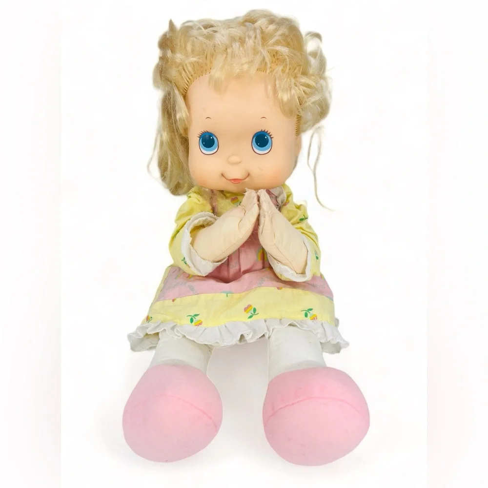 1987 Kenner Special Blessings Those Characters From Cleveland Praying Hands Doll